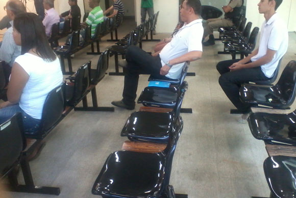 Como observou Gil Chagas no início da reunião havia poucos presentes / Foto: Nayara Souza