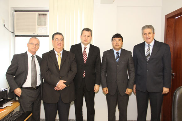 Autoridades de Sete Lagoas e do governo do estado participaram da reunião / Foto: Divulgação