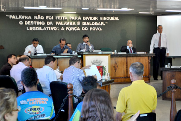 População participou da reunião na câmara nos dois turnos de votação / Foto: Marcelo Paiva