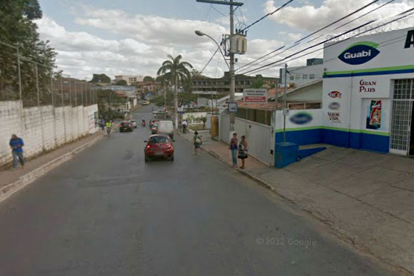 Reginaldo foi preso em clínica psicológica, próximo a Praça Tiradentes / Foto: Googlestreetview