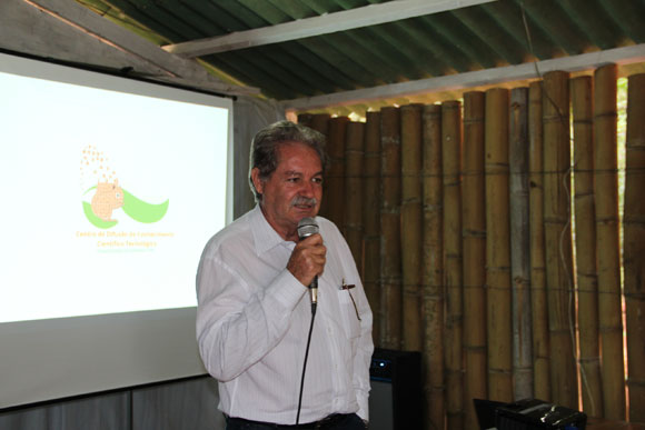 O Reitor Antônio Fernandino de Castro Bahia esteve presente na abertura do projeto / Foto: Divulgação