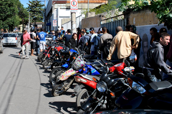 Não foram registrados problemas no início da venda / Foto: Marcelo Paiva