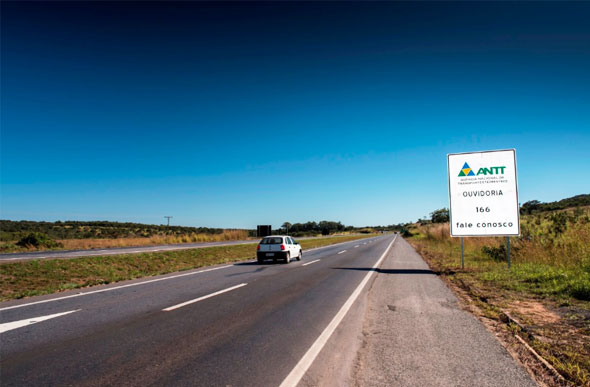Trecho da BR-040 em Sete Lagoas./ Foto: Acervo Via 040