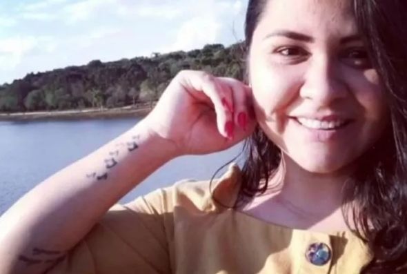 Fernanda Vasconcelos Caetano foi morta aos 34 anos — Foto: Reprodução/Inter TV