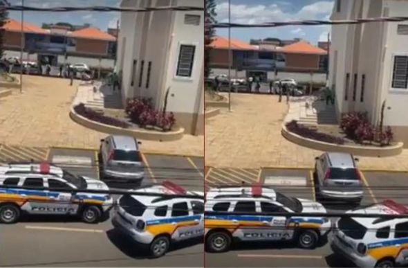 Negociação demorou mais de uma hora. — Foto: Redes Sociais