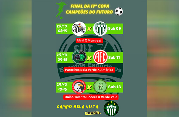 Foto: Instagram Fut 7 Eventos Esportivos/Reprodução.