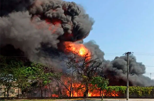 Foto: Divulgação/Bombeiros.