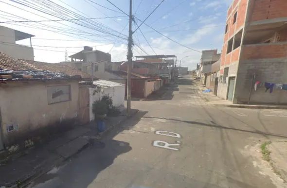 Crime foi na Rua D, em Juiz de Fora — Foto: Reprodução/Google Street View