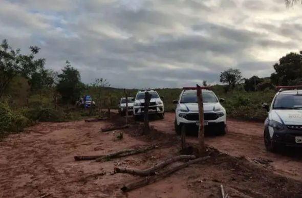 Crime ocorreu na zona rural. — Foto: PMMG