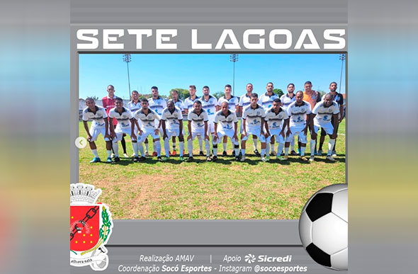 Sete Lagoas/Ideal encosta em Inhaúma na classificação pelo primeiro lugar da Chave B. Foto: Socó Esportes/Instagram/Reprodução.