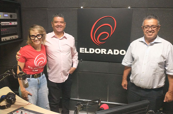 Da esquerda para direita: Linda Martins, Caio Valace e Wagner Oliveira. Foto: Alan Junio.