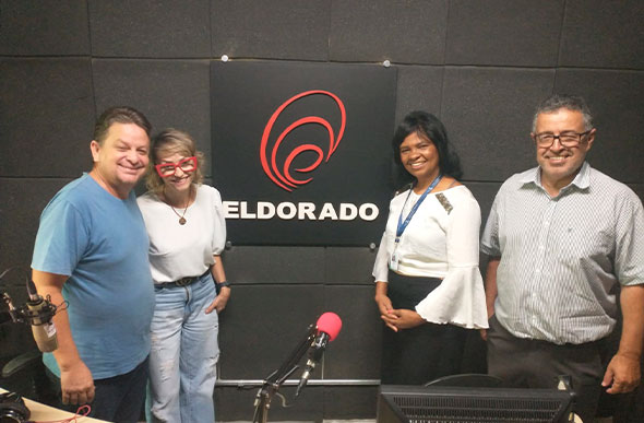 Da esquerda para direita: Álvaro Vilaça, Linda Martins, Márcia Veiga e Wagner Oliveira. Foto: Alan Junio.