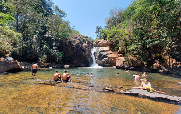 Cachoeira da Jangada - Brumadinho MG - Foto: Leonídio Campos