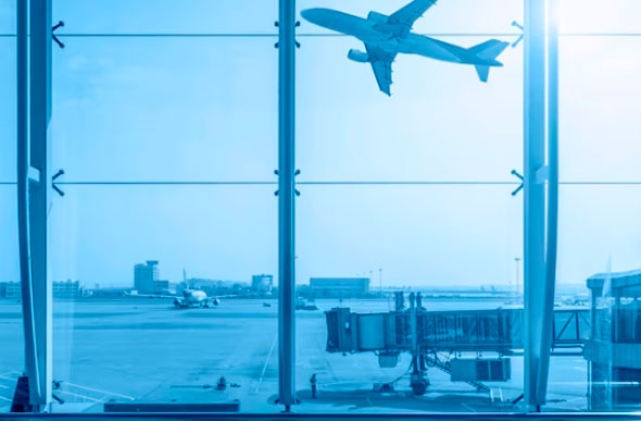 Imagem ilustrativa - aeroporto