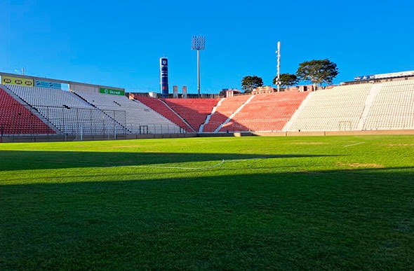 Primeiro jogo do Democrata pela Série D em 2024 será na Arena do Jacaré. Foto: Vinícius Oliveira/SeteLagoas.com.br