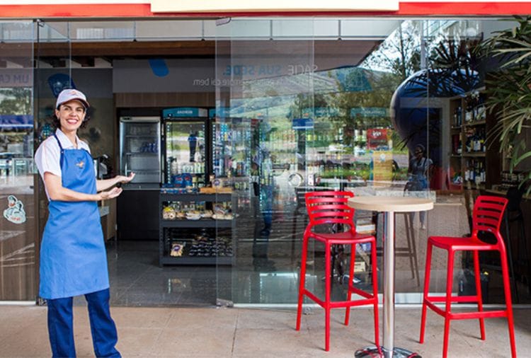 Imagem conveniência de posto