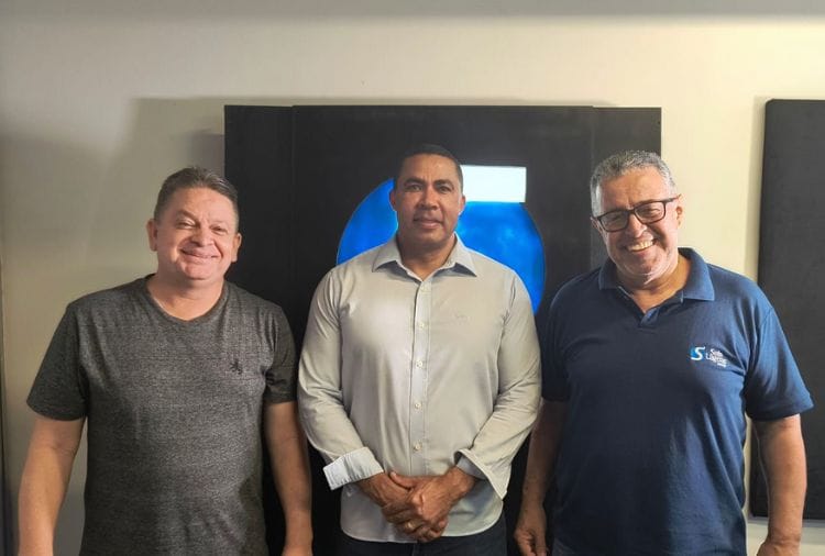 Álvaro Vilaça, Silvio de Sá e Wagner Oliveira. Foto: Djhessica Monteiro