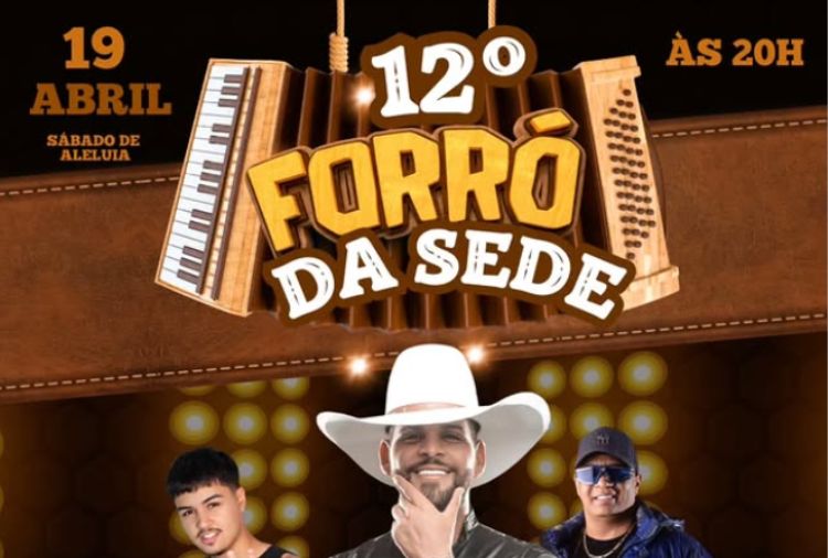 Programação 12º Forró da Sede/ Reprodução @prefeituradefunilandia