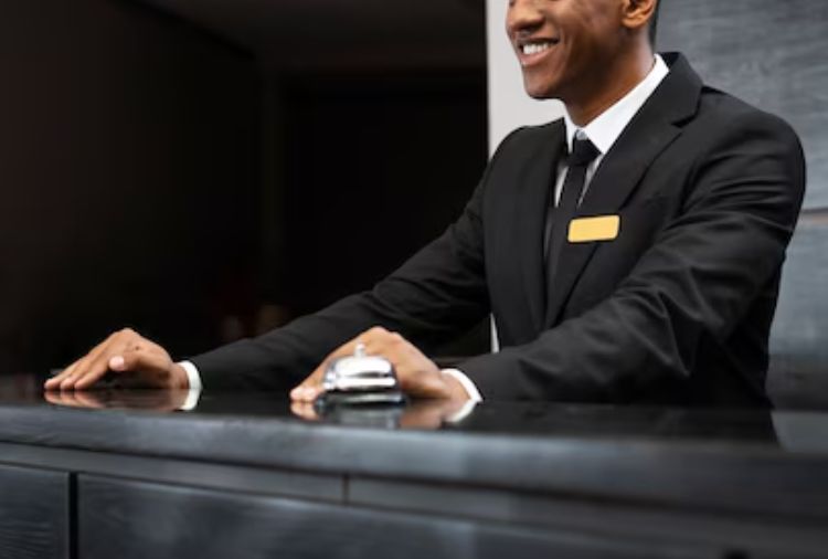 Recepcionista de hotel/ Imagem ilustrativa