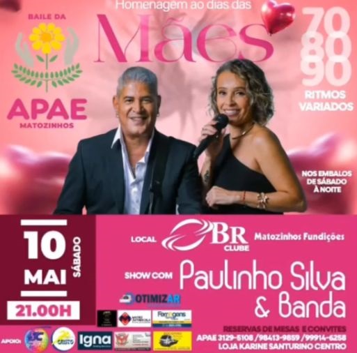 Baile APAE de Matozinhos/ Imagem divulgação