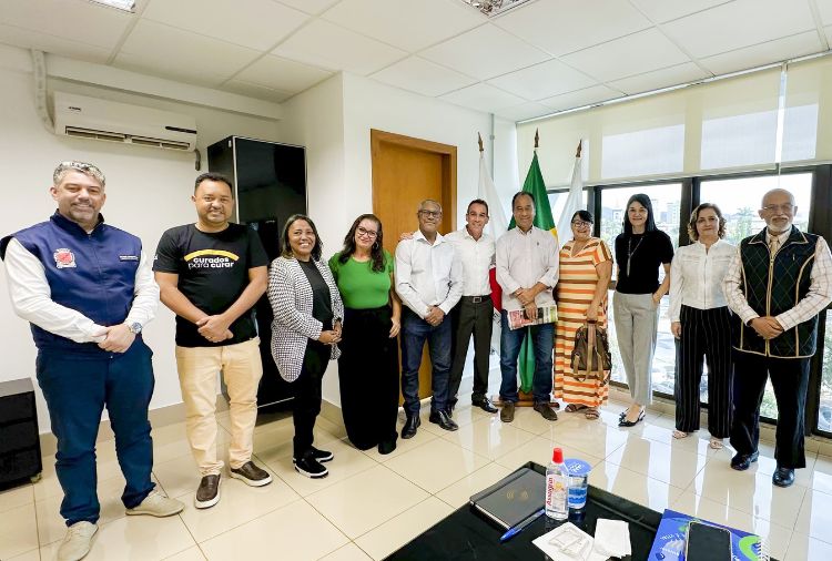 Temática ambiental foi discutida na reunião. Foto: Ascom CMSL.
