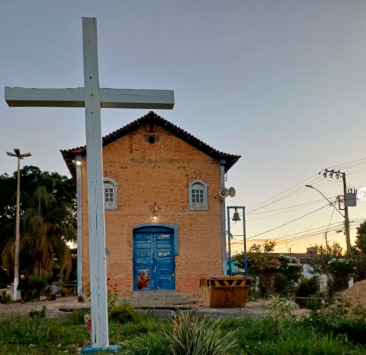 Capela de São José está em reformas. Foto: Instagram @capelasaojose7l.