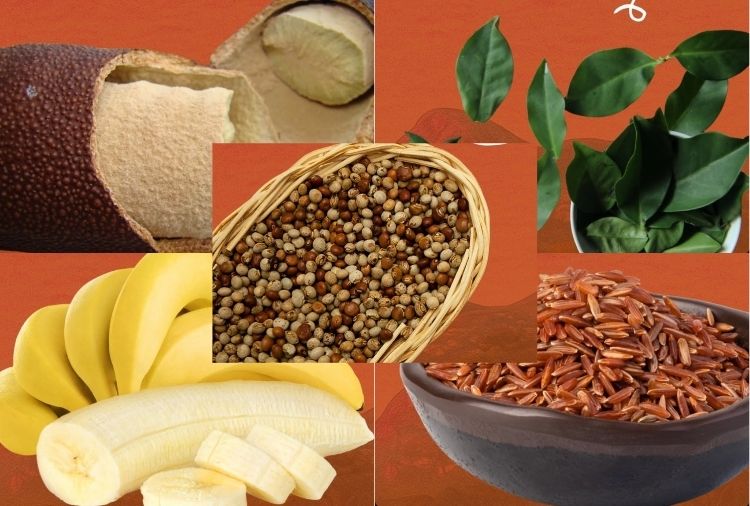 Jatobá, ora-pro-nóbis, banana, arroz vermelho ou feilão andu: qual o seu preferido? Fotos: Instagram @festivalgastroraizaoprato.