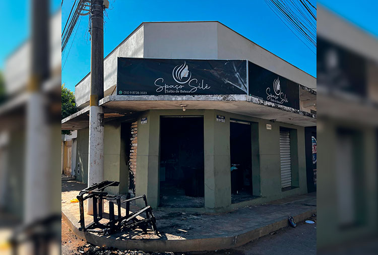 Spaço Silê foi incendiado em 13 de junho / Foto: Lana Grazy / divulgação